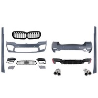 Bodykit FüR BMW 5Er G30 17-19 StoßStange Endrohre KüHlergrill M5 LCI Design 2020