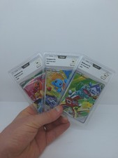 Trio Kanto Bulbizarre 037, Salamèche 038, Carapuce 039 - PCA 10 gen 1