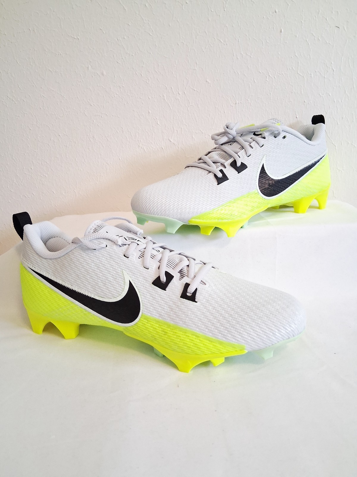 Nike Vapor Edge Speed 360 2 Gray Volt Football Cleats Mens Size 9 thumbnail 8