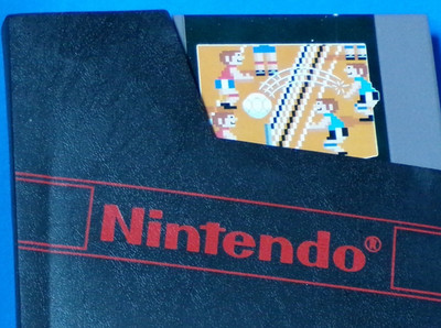 Volleyball 5 Screw Variant Nintendo Sports Series 1987 NES Working Cart & Sleeve