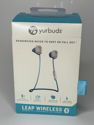 YURBUDS Harman JBL Leap Wireless Bluetooth Sweat Proof BlueSport Earbuds - NEW