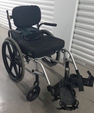 Quickie manual wheelchairs for sale used upgraded backrest and seat cushion