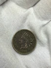1863 Copper-Nickel Indian Head Cent VF+ Details receive pictured Coin T148