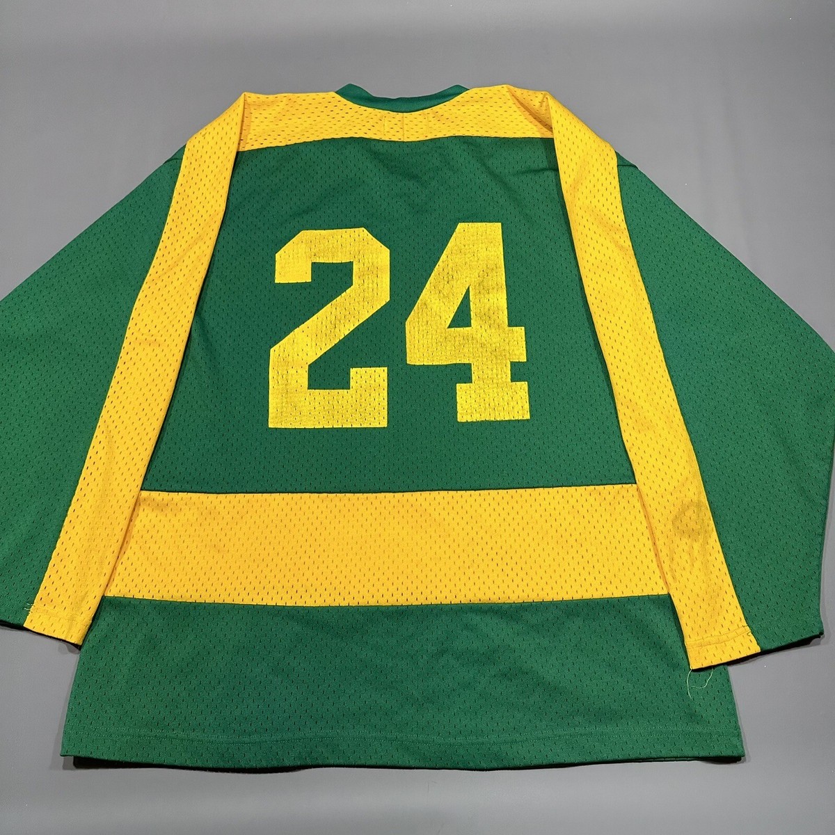 Maillot De Hockey Junkyard Outlaws - Homme XL - Jaune Et Marron - Officiel