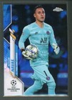 2020 Keylor Navas Topps Chrome UEFA Champions Lague Sapphire Blue