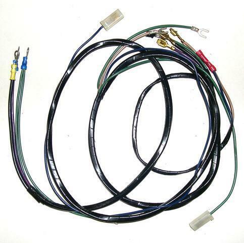 1957 CHEVY WIRING HARNESS, ENGINE & IGNITION 6 cyl std, 57 CHEVROLET