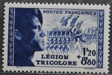 1942  FRANCE  Y & T N° 565  Neuf  * *  SANS CHARNIÈRE