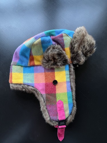 D\u0026Y Faux Fur Trapper Aviator Hat With 