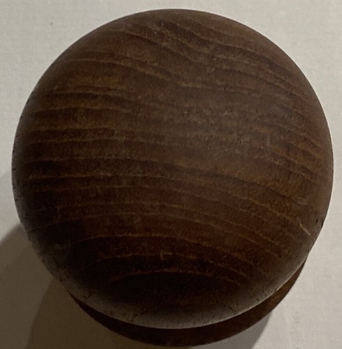 Mid-Century Dansk teak wood bottle stopper, decanter top replacement - Picture 3 of 6