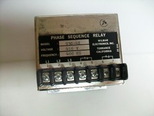 WILMAR ELECTRONICS PHASE SEQUENCE RELAY 930-4X