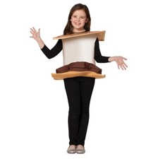 Disfraz para niño S'Mores mantequilla chocolate galletas delicioso traje de Halloween