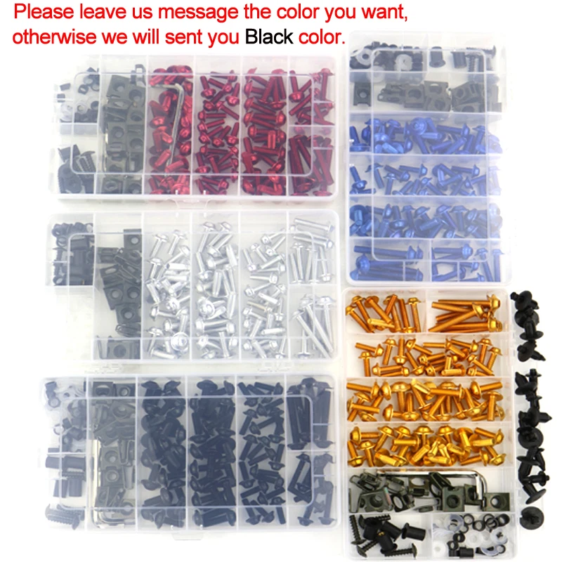 Kit completo de pernos de carenado CNC tornillo de carrocería apto para MV AGUSTA F4 RC 2015 2016 Foto 2 de 4