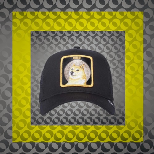 Goorin Bros The Farm Animal Trucker Doge To The Moon And Back With Certificate - Picture 4 of 13