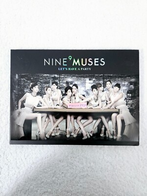 NINE MUSES アルバム4枚セット 9MUSES ナインミュージス NINE MUSES Let's Have A Party Promo Album 9Muses Kpop [US SELLER
