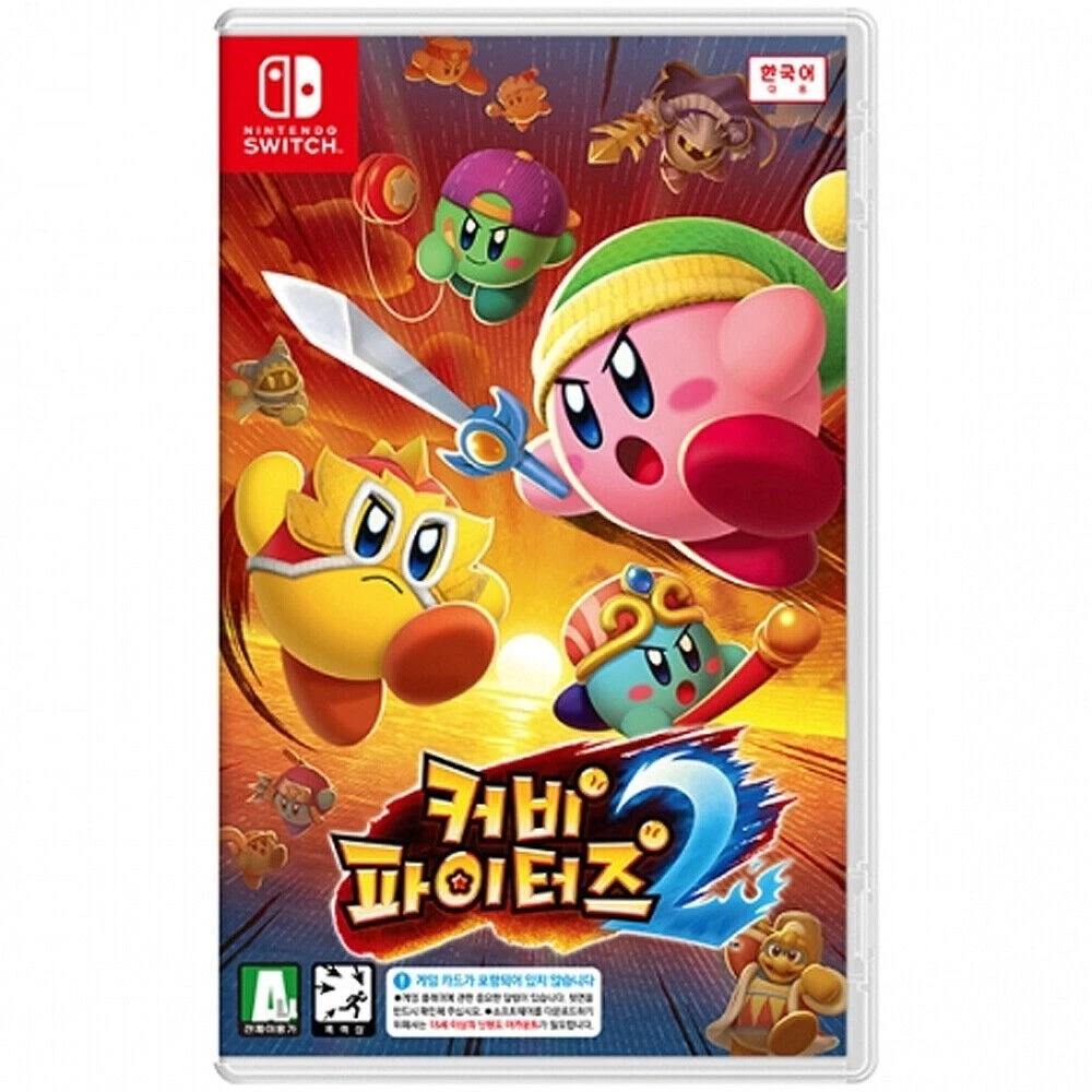 Brand New Kirby Fighters 2 Korean Nintendo Switch Game English