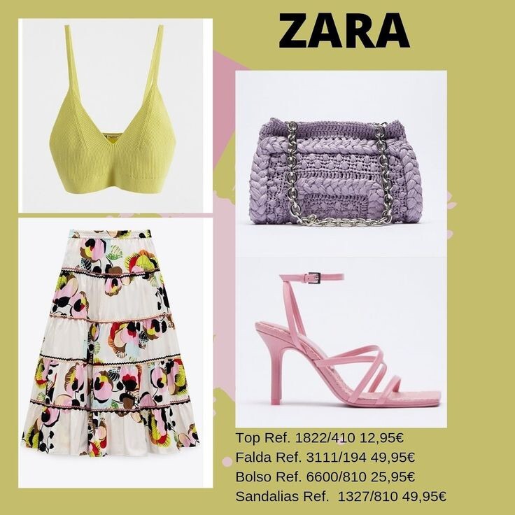 Zara Braided Shoulder Bag Lilac 6600/810 | eBay