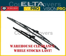 PAR LIMPIAPARABRISAS DELANTERO CITROEN C3 24" Y 18" ELTA 2002 A 2009