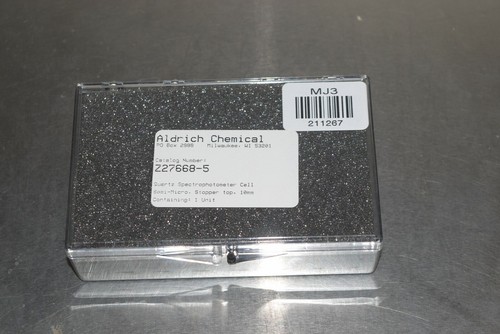 Aldrich Chemical Z27668-5 Supelco UV quartz cuvette #211267-AC4