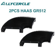 2 -Pack HAAS GR512 CNC Bellows Dust Cover Cloth for HAAS GR 512 Guard Dust Cloth