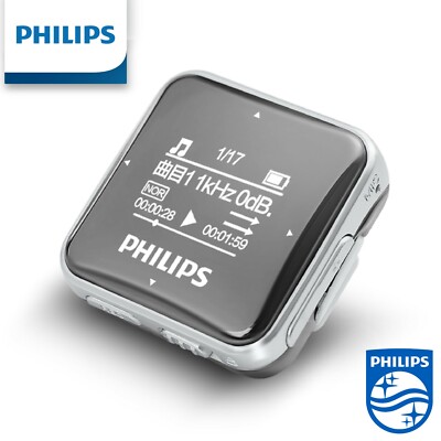 Philips Mini MP3 Player SA2208 Digital Media Player with Clip HIFI audio player 