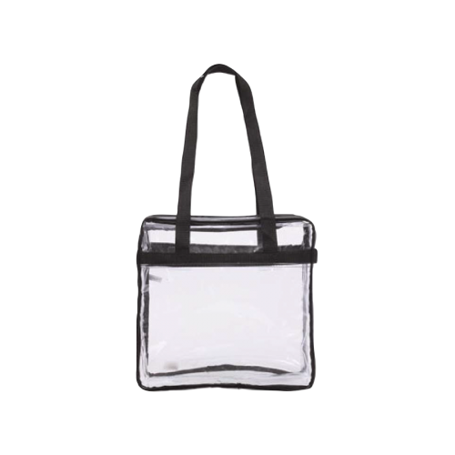 transparent plastic purse