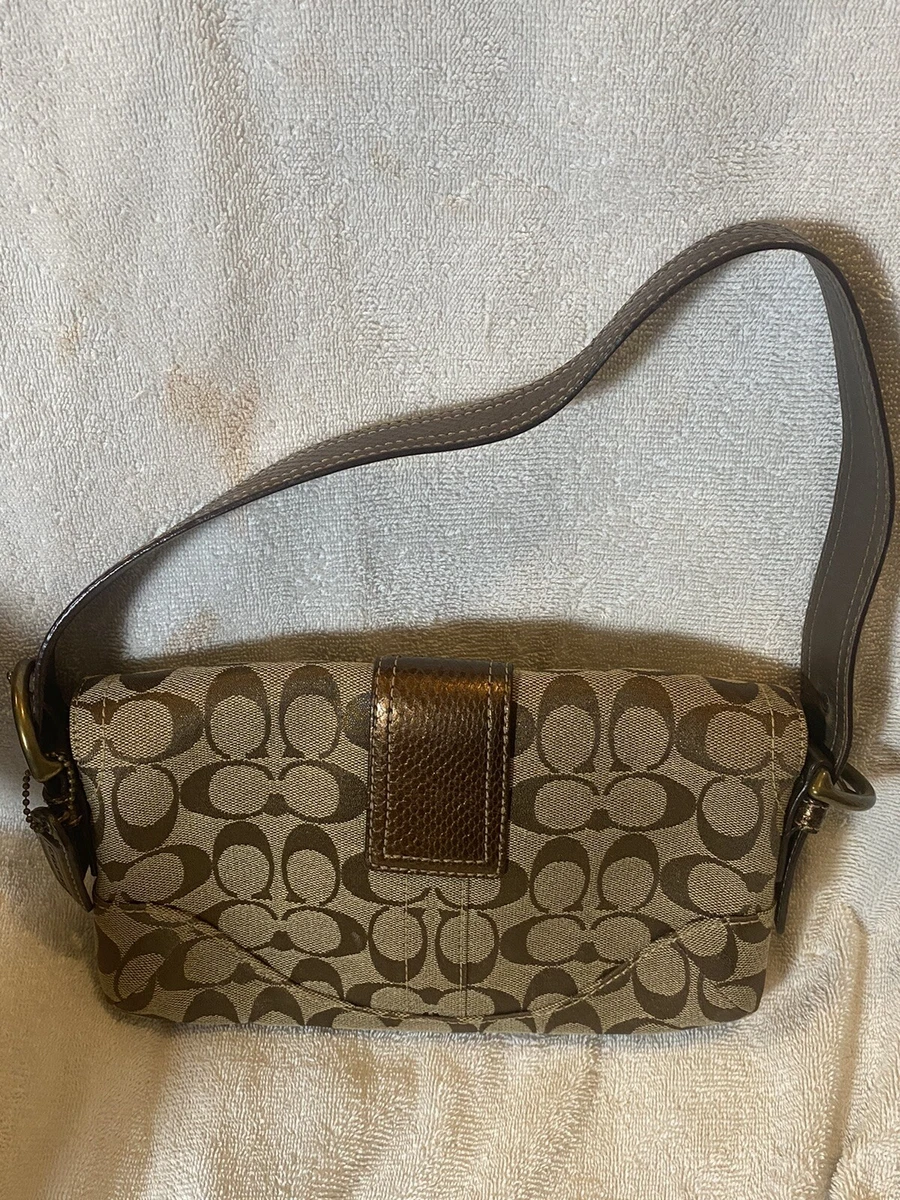 Coach Small Brown Purse Hand Bag Great Condition Classic Vintage