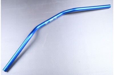 Flat Handlebar Blue Street Fighter Diameter 22mm Universal