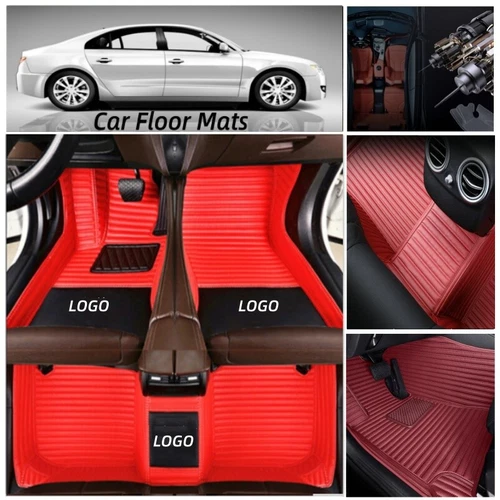 For Hummer Car Floor Mats Luxury Carpets Auto Waterproof Cargo Rugs Custom Boots - Foto 21 di 34