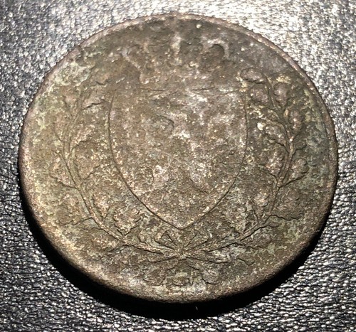 1826 ITALY ITALIAN STATES SARDINIA 5 CENTESIMO 5C CARLO FELICE - Picture 2 of 3