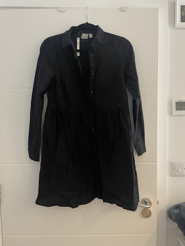 ASOS Ladies Black Shirt Dress UK Size 8 BNWT EBay asos-ladies-black-shirt-dress-uk-size-8-bnwt-ebay