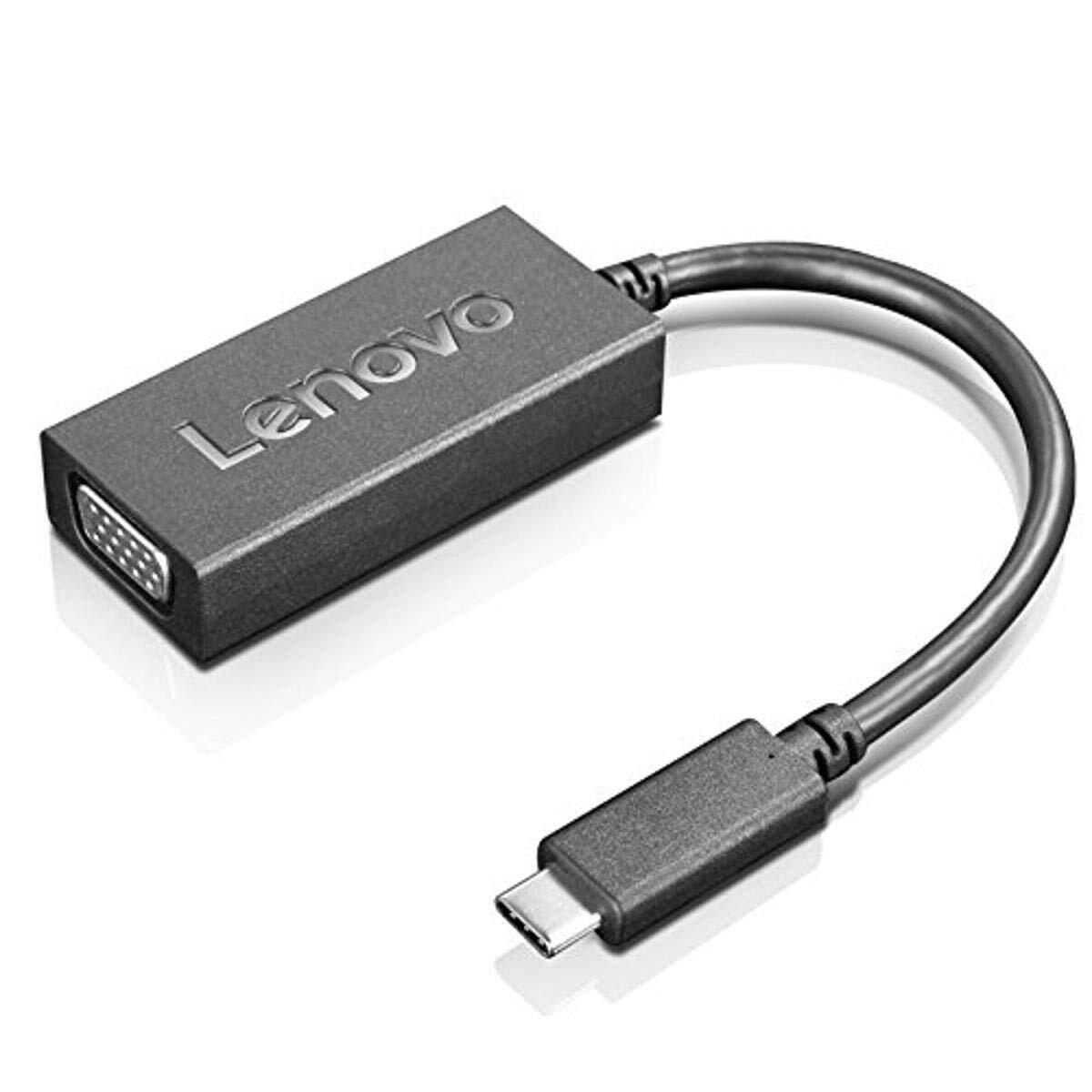 Lenovo 4X90M42956 USB-C to VGA Adaptor Cable - Black