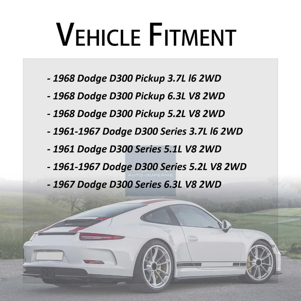 Kit dianteiro traseiro linha de mangueira de freio Dorman 4 peças para 1968 Dodge D300 Pickup 3.7L 2WD - Imagem 2 de 4