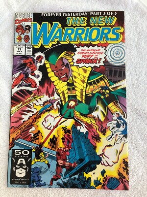 New Warriors #13 (Jul 1991, Marvel) VF+ 8.5