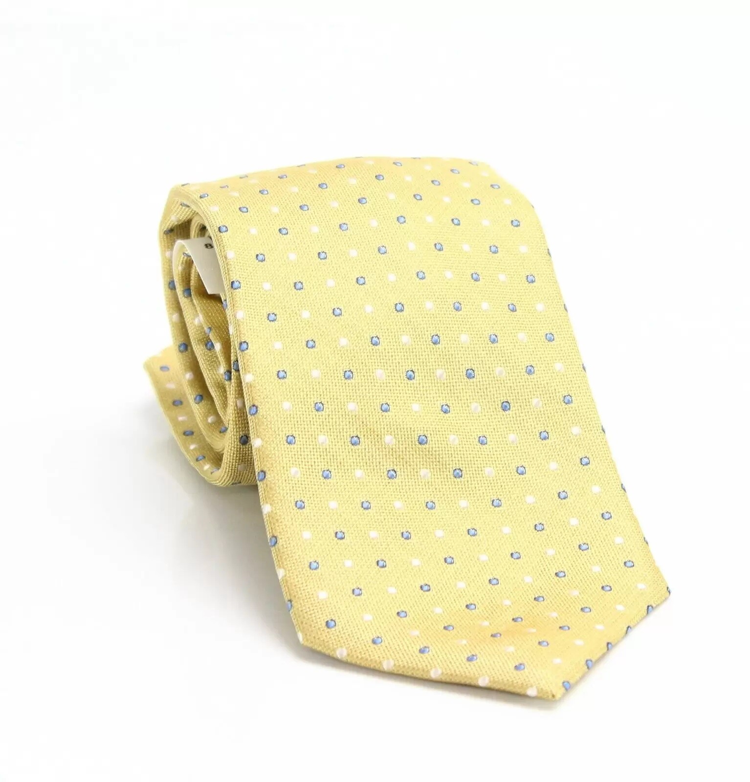 The Men's Store Yellow Polka Dot 100 Silk Men's Tie 59 A5/580 eBay