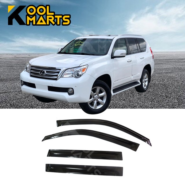 For 20102019 Lexus GX460 Rain Guard Window Visors Door Vent Deflector