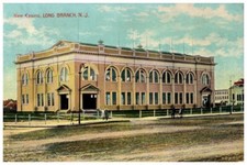 Vintage Postcard 1907-1915 New Casino, Long Branch, New Jersey
