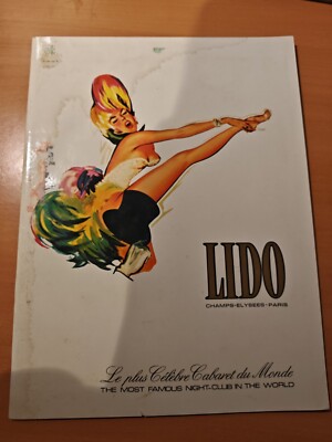 Lido de Paris 1981 Cocorico Programmheft