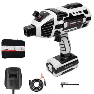 TRQWH Handheld ARC Welder, 6 Adjustable Settings, 110V IGBT Stick Machine