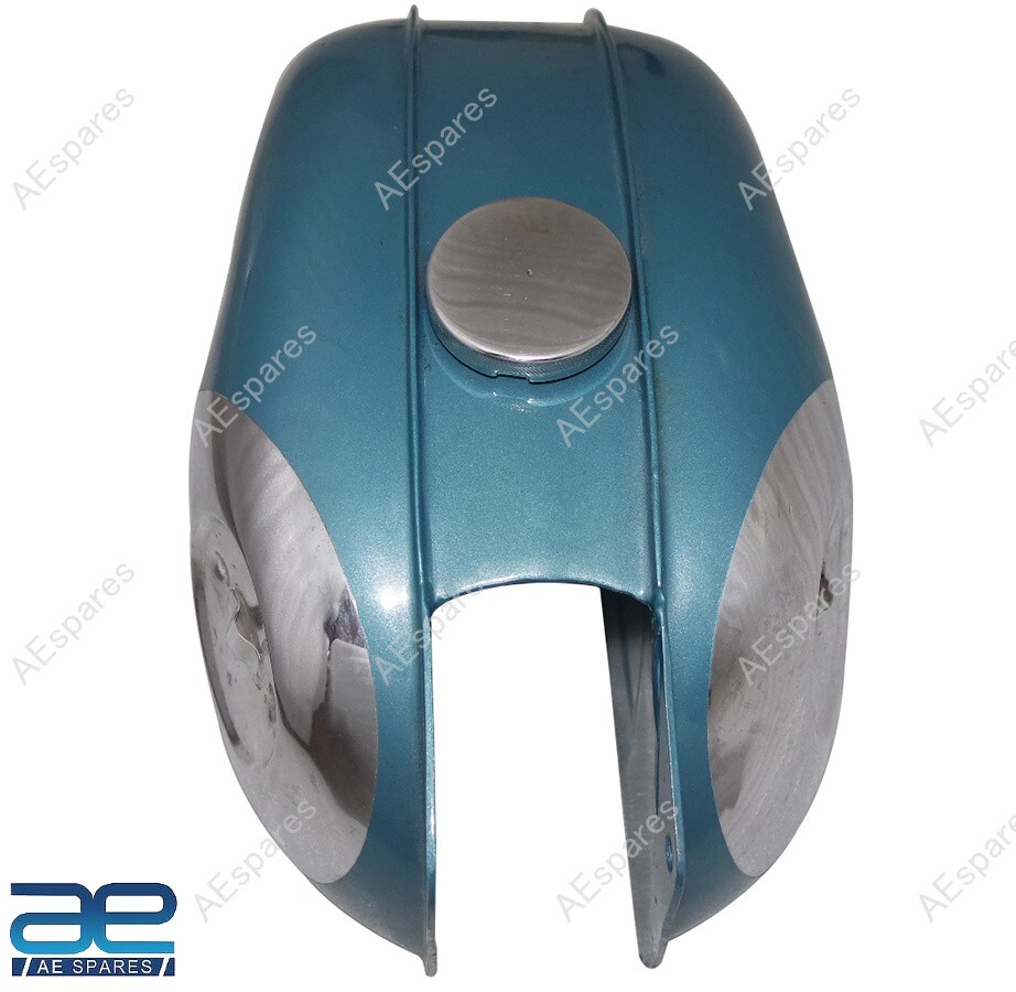 For BSA Bantam D7 D10 D14 Blue Painted Chrome Plated Petrol Gas Fuel ...