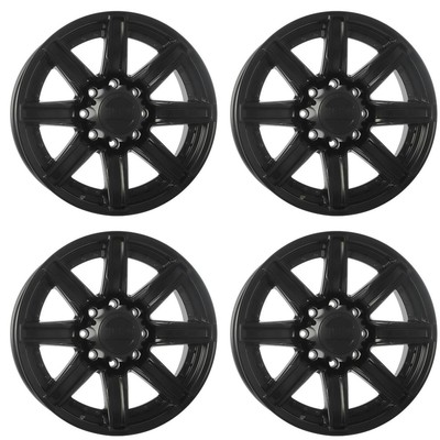 Set of 4 17in Black Alloy Wheel Rims for Chevrolet Tahoe, RH898PL 6x135 6Lug