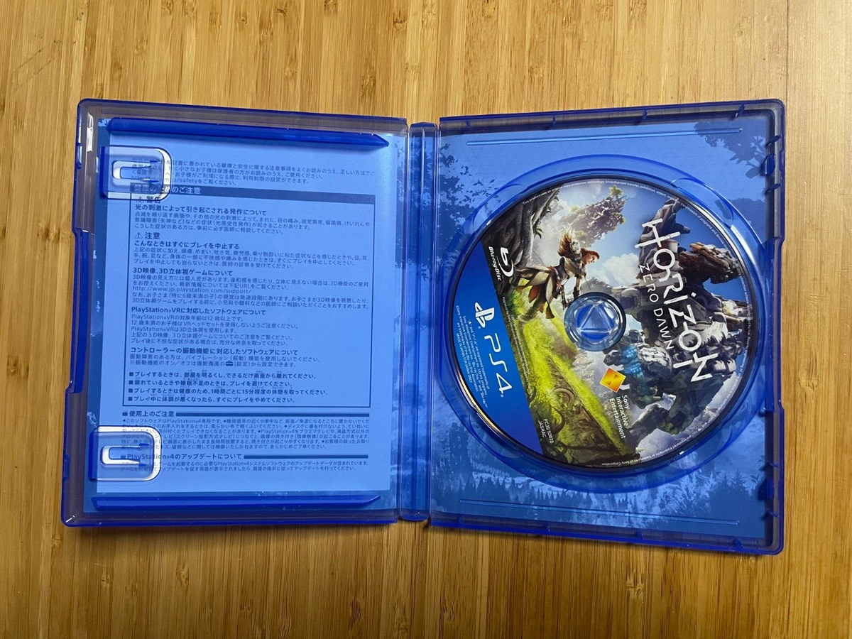 Horizon Zero Dawn Japanese version Playstation 4 PS4 Japan | eBay