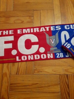 Écharpe Officielle Emirates Cup - Modèle Supporter Avec Logo Lyon, Pour Les Fans De Football