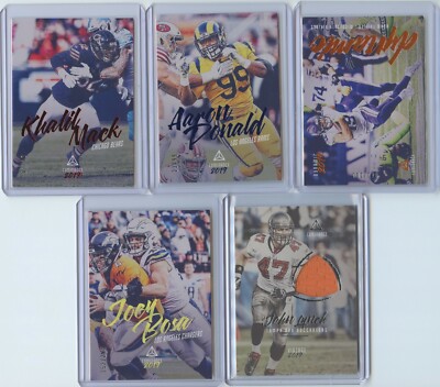 2019 Panini Luminance 5 Card Lot Inc Mack Donald Thielen Bosa