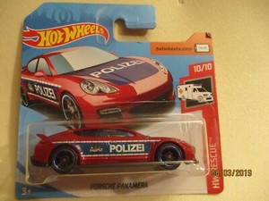 hot wheels porsche police