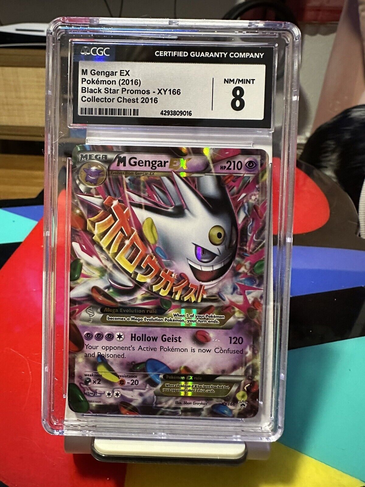 PSA 10 Shiny M Gengar EX Collector Chest Promo XY166