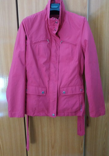 GEOX giubotto giacca mini trench,donna anti pioggia vento, fucsia,tg 42, autunno - Foto 3 di 10