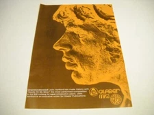 JOHN HARTFORD exclusive writer for Glaser Publications 1970 Promo Poster Ad