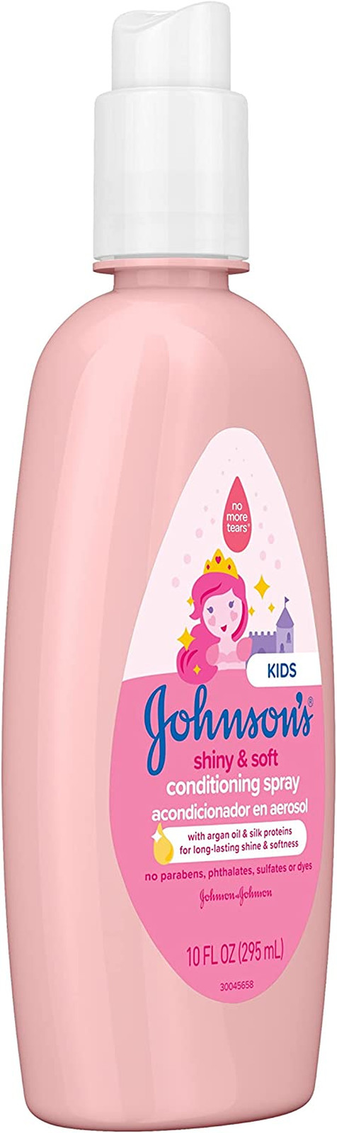 Johnson's Kids Hair Conditioning Leave In Conditioner Spray Argan Oil 10  Fl Oz