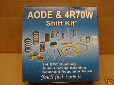 TRANSGO SK AODE  AODE  4R70W 4R75W  1991-2008  TRANSMISSION SHIFT KIT