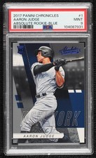 2017 Panini Chronicles Absolute Rookies Blue Aaron Judge #1 PSA 9 MINT 0e2x